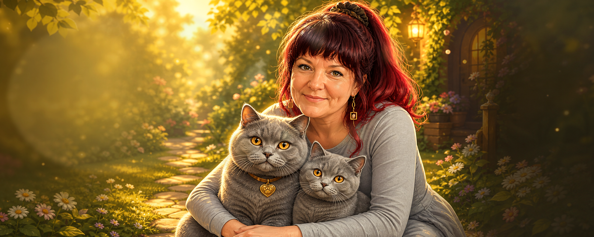 Emma, Wichtel und Katzenfreundin im Emmagotchi-Garten